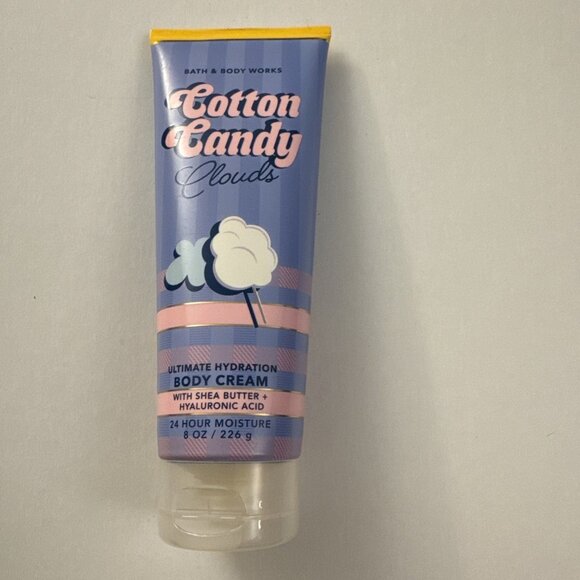 Bath & Body Works Cotton Candy Ultimate Hydration Body Cream 8 Oz BB17 - Picture 1 of 1
